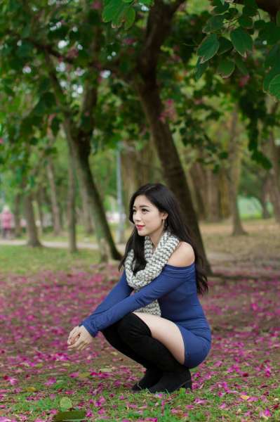 [台湾美女] 谢立琪 - 大安森林公園写真