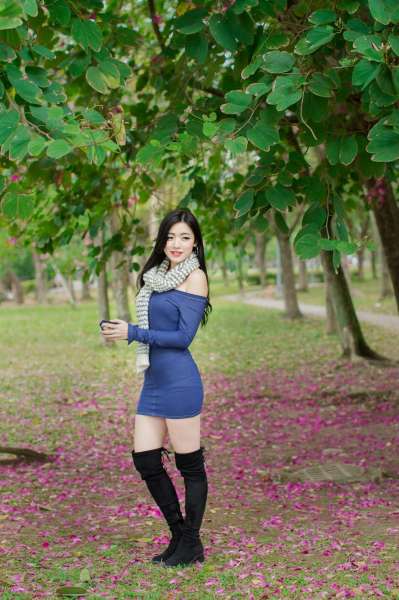 [台湾美女] 谢立琪 - 大安森林公園写真