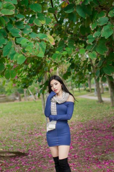 [台湾美女] 谢立琪 - 大安森林公園写真