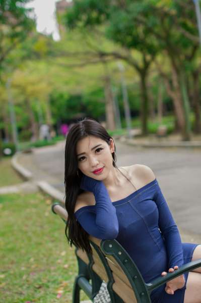 [台湾美女] 谢立琪 - 大安森林公園写真