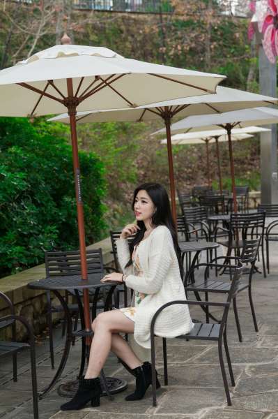 [台湾美女] 谢立琪 - 大安森林公園写真