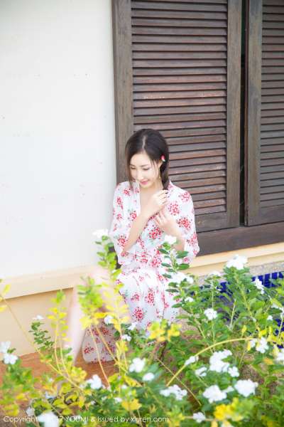 Yumi-尤美 - 伫立在海边的唯美仙子 写真