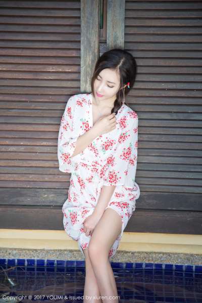 尤美 - 伫立在海边的唯美仙子 写真图片