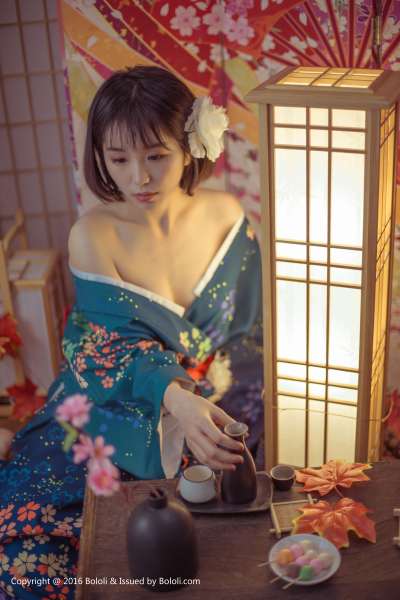 库库 - 泡芙专辑 诱惑和服性感图片