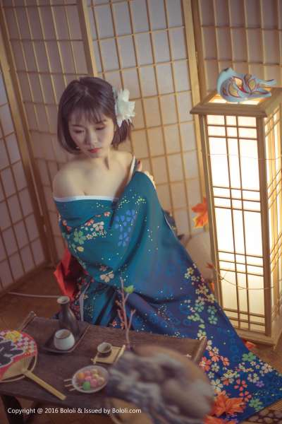 库库 - 泡芙专辑 诱惑和服性感图片