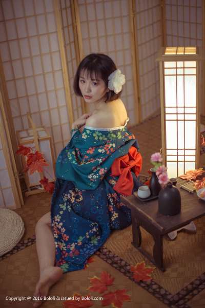 库库 - 泡芙专辑 诱惑和服性感图片