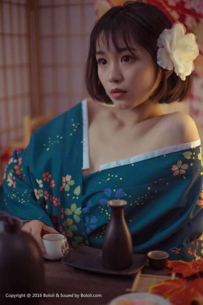 库库 - 泡芙专辑 诱惑和服性感图片