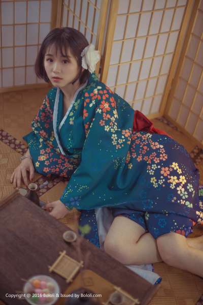 库库 - 泡芙专辑 诱惑和服性感图片