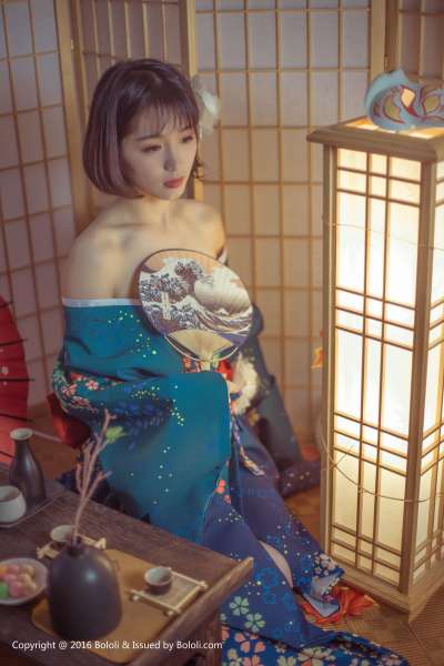 库库 - 泡芙专辑 诱惑和服性感图片