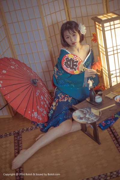 库库 - 泡芙专辑 诱惑和服性感图片