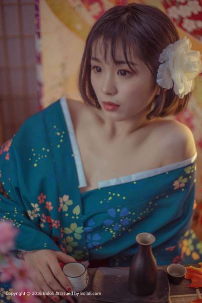 库库 - 泡芙专辑 诱惑和服性感图片