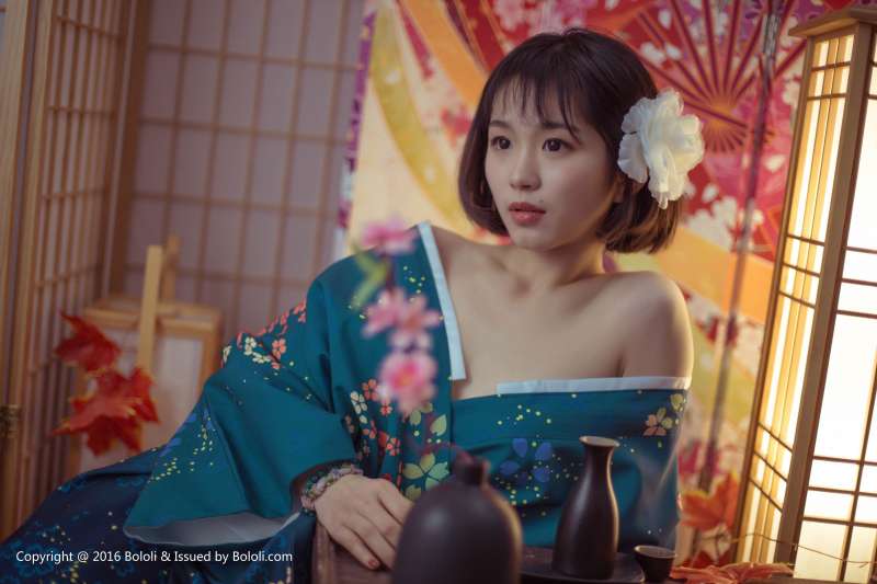 库库 - 泡芙专辑 诱惑和服性感图片
