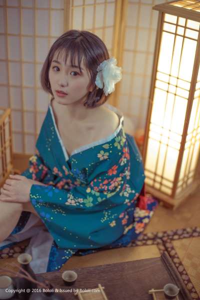 库库 - 泡芙专辑 诱惑和服性感图片