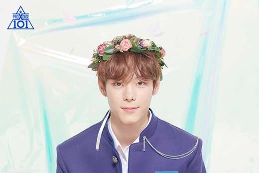 《ProduceX101》节目的JYP训练生尹书彬
