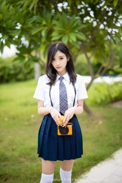 杨晨晨小甜心美丽清纯学生装