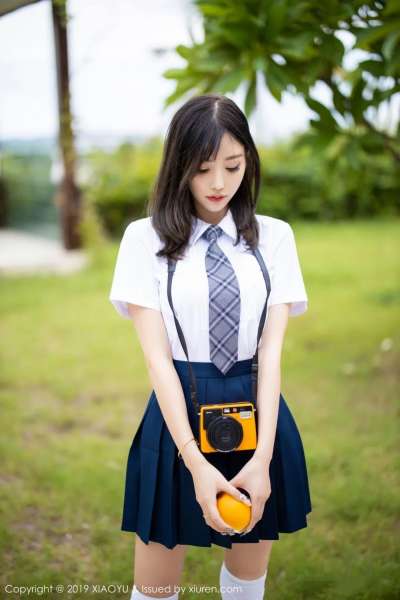 杨晨晨小甜心美丽清纯学生装