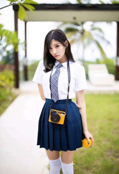 杨晨晨小甜心美丽清纯学生装