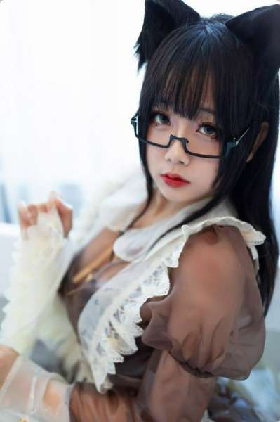 写真Cos日奈娇透明女仆