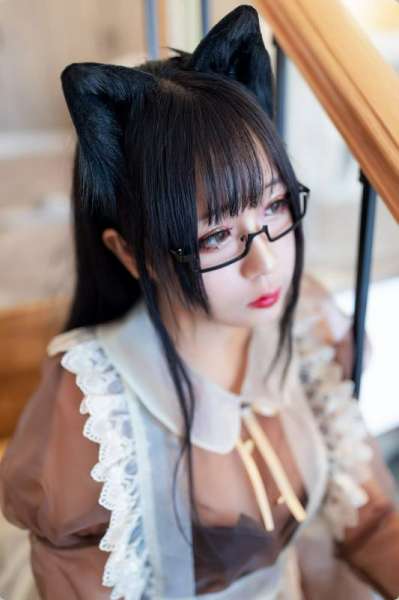 写真Cos日奈娇透明女仆