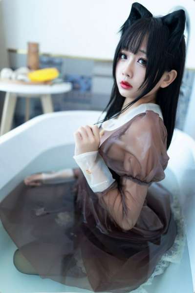 写真Cos日奈娇透明女仆