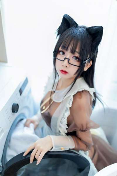 写真Cos日奈娇透明女仆