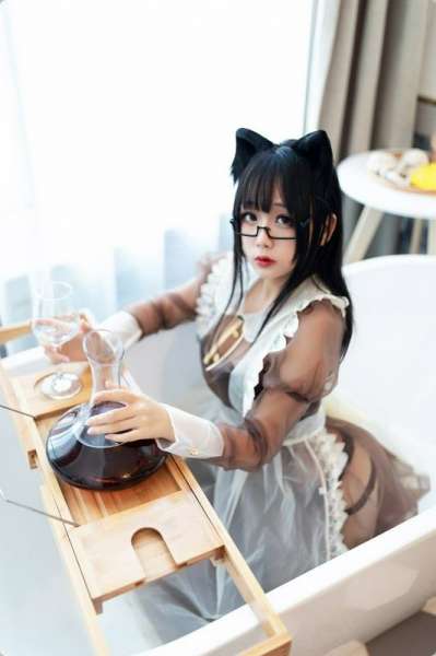 写真Cos日奈娇透明女仆