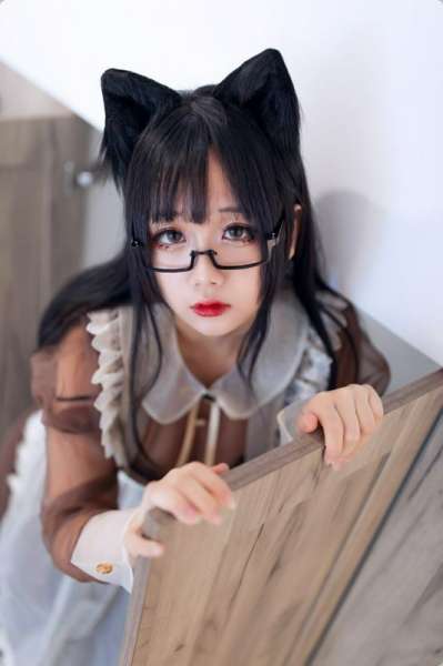 写真Cos日奈娇透明女仆