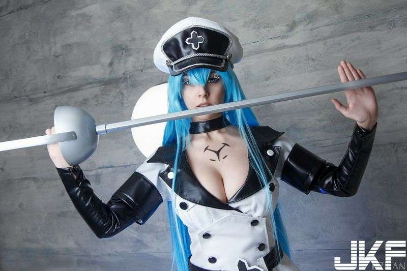 Cosplay系列俄罗斯coserDisharmonica白衣