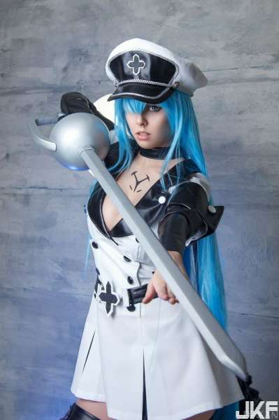 Cosplay系列俄罗斯coserDisharmonica白衣