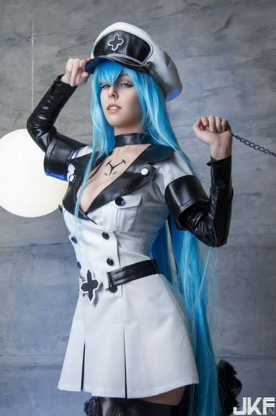 Cosplay系列俄罗斯coserDisharmonica白衣