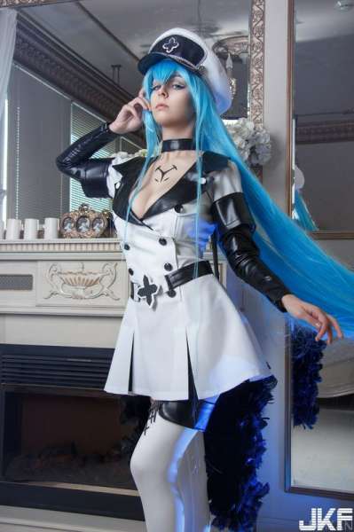 Cosplay系列俄罗斯coserDisharmonica白衣