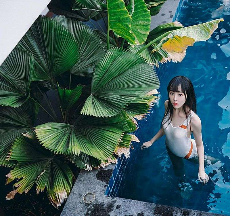 采妮泳装写真