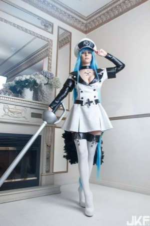 Cosplay系列俄罗斯coserDisharmonica白衣