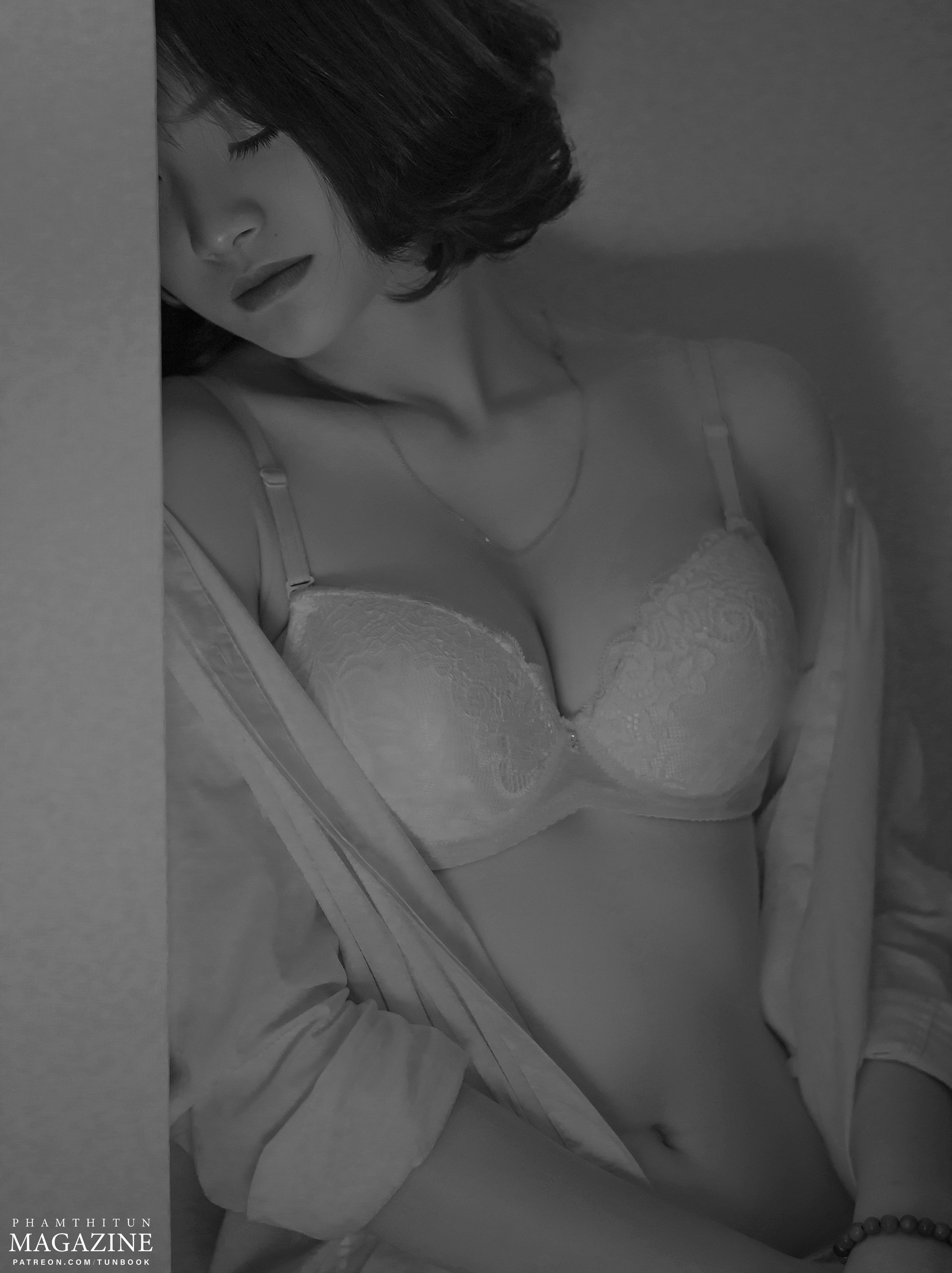 白衣美女
