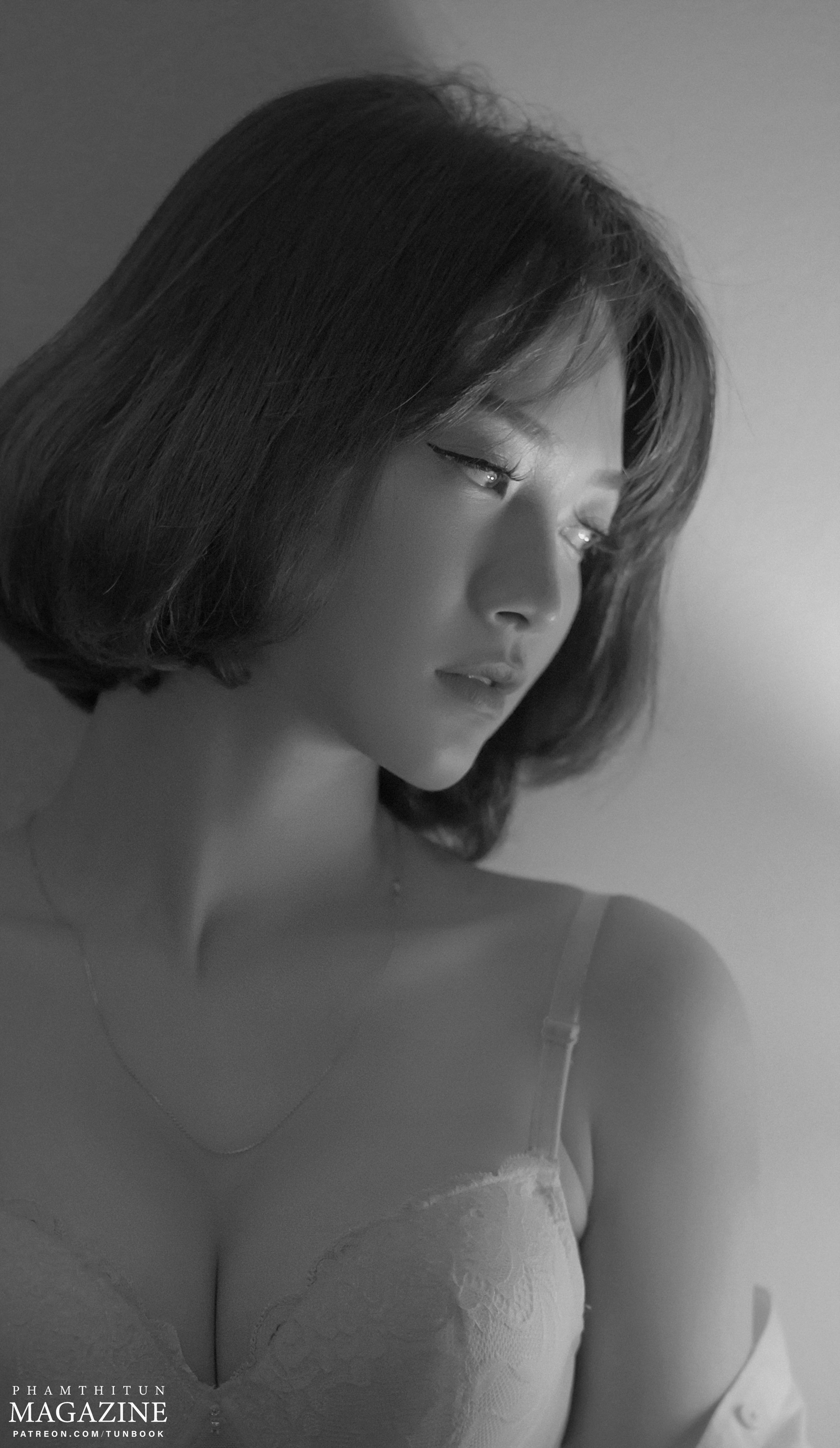 白衣美女