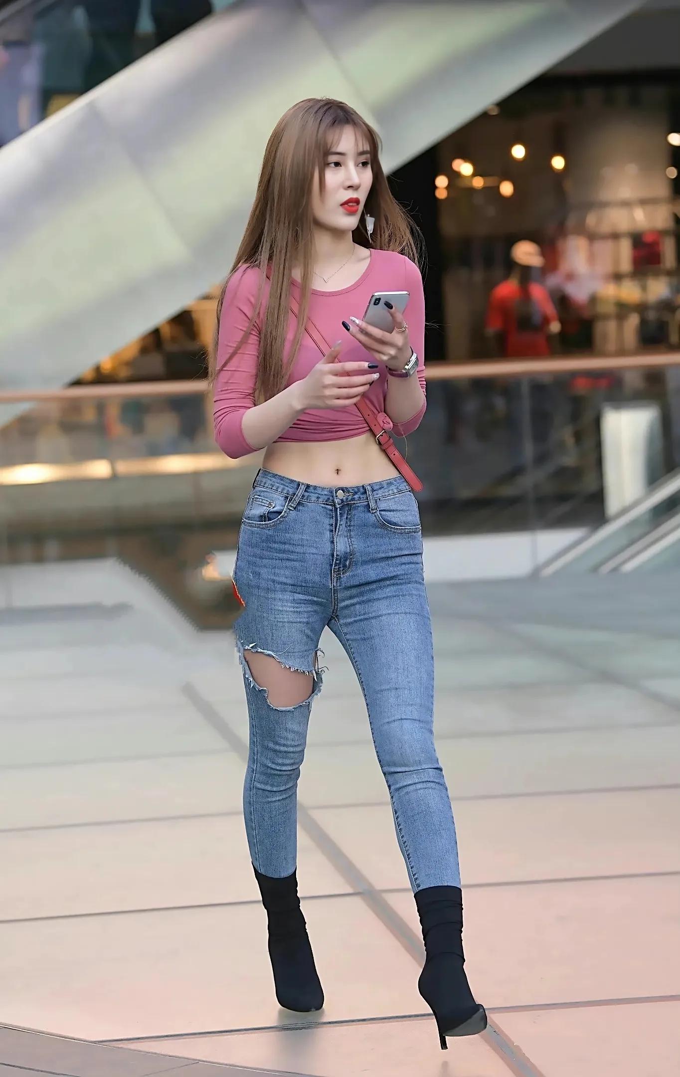 街拍美女