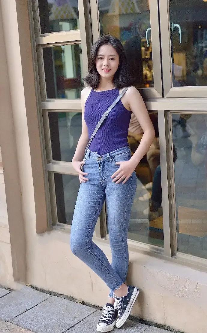 街拍美女