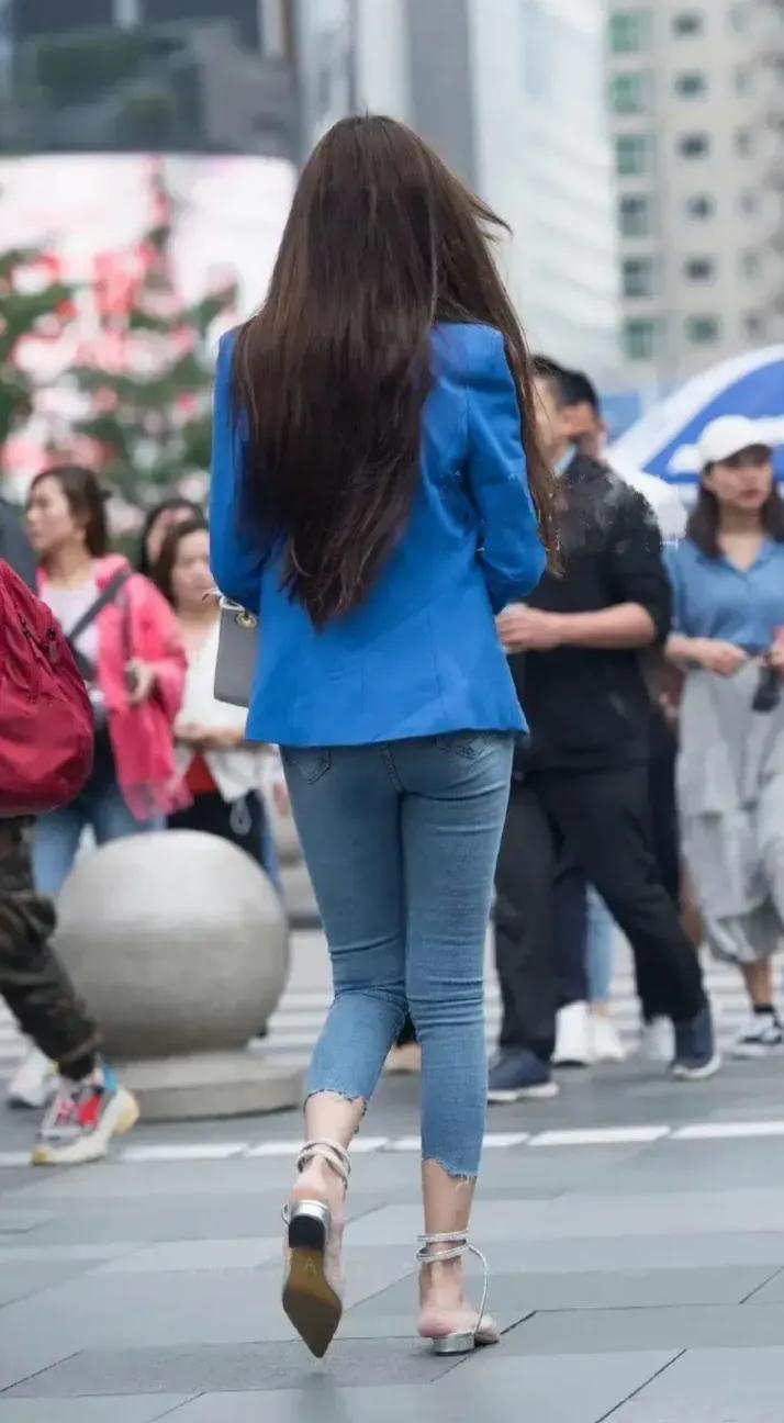 街拍美女