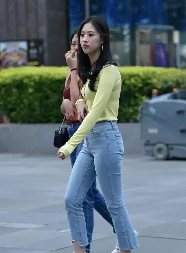 街拍美女
