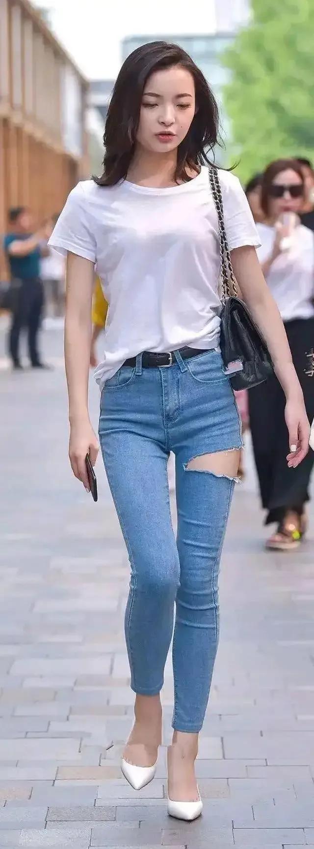 街拍美女