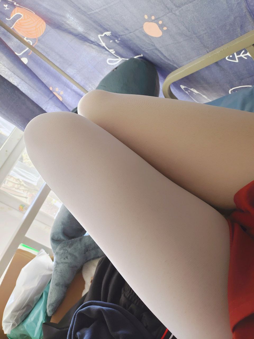 这腿太美了