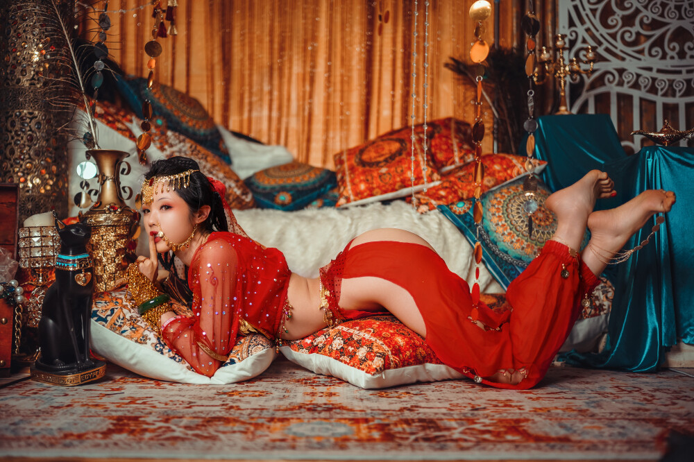 红色的激情无比的诱惑