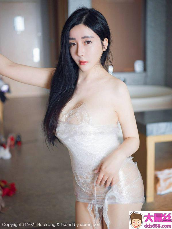 写真三亚旅拍保鲜膜裹身傲人豪乳女神允尔秀丰满身材私房诱惑写真