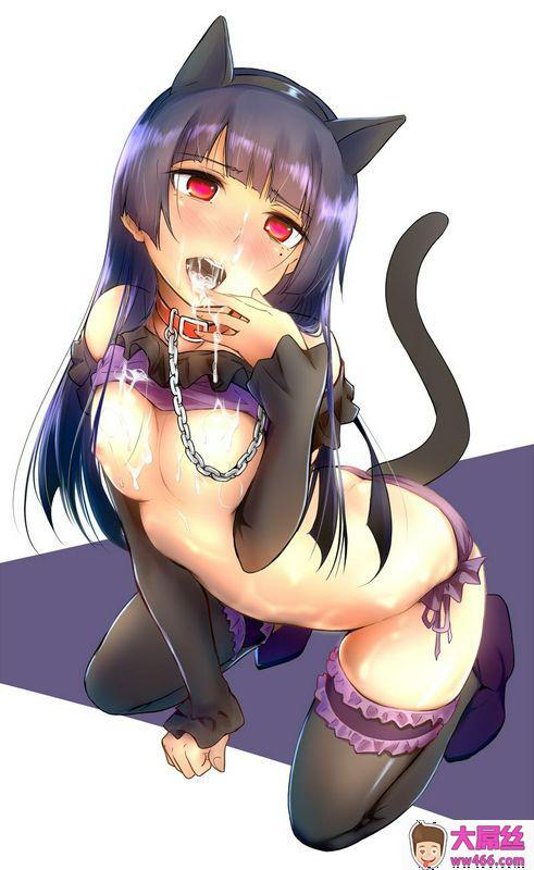 口内射精されて口の中をザーメンで汚されちゃってる女の子の二次エロ画像その１１
