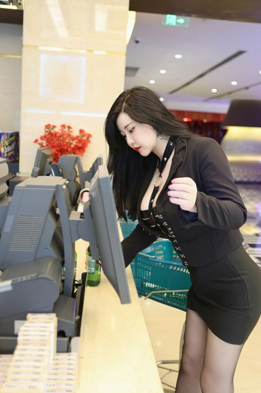 王婉悠Queen 美臀黑丝