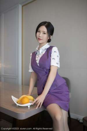 高清写真图 利世 空姐制服