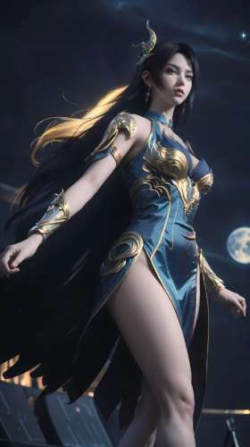 动漫世界中的璀璨明珠 —— 动漫美女