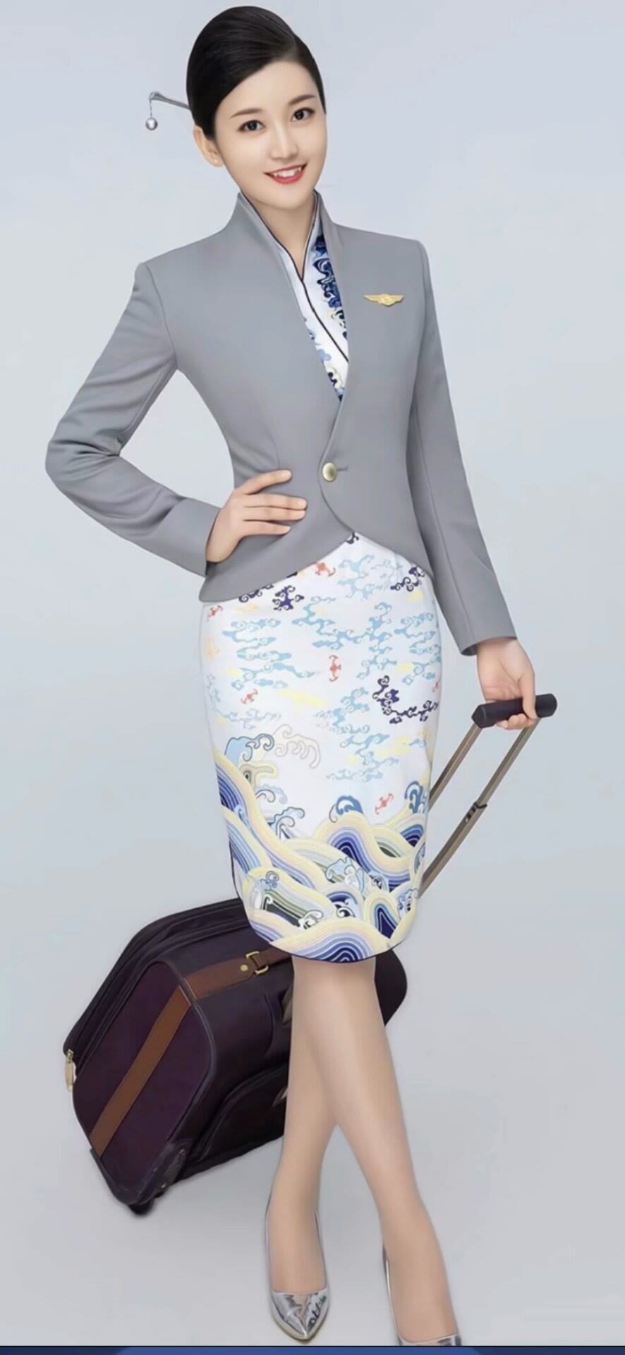 云端女神：美女空姐的魅力人生