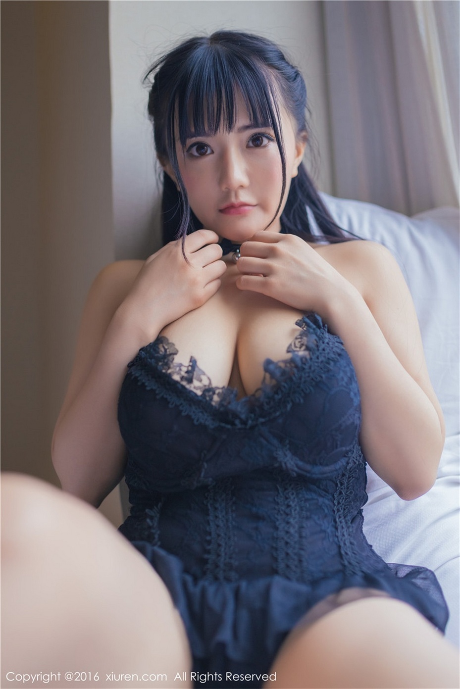 童颜巨乳美女模特阿乖Kiddod动人私房照
