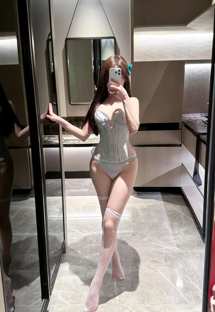 性感情趣蕾丝半腿白网丝